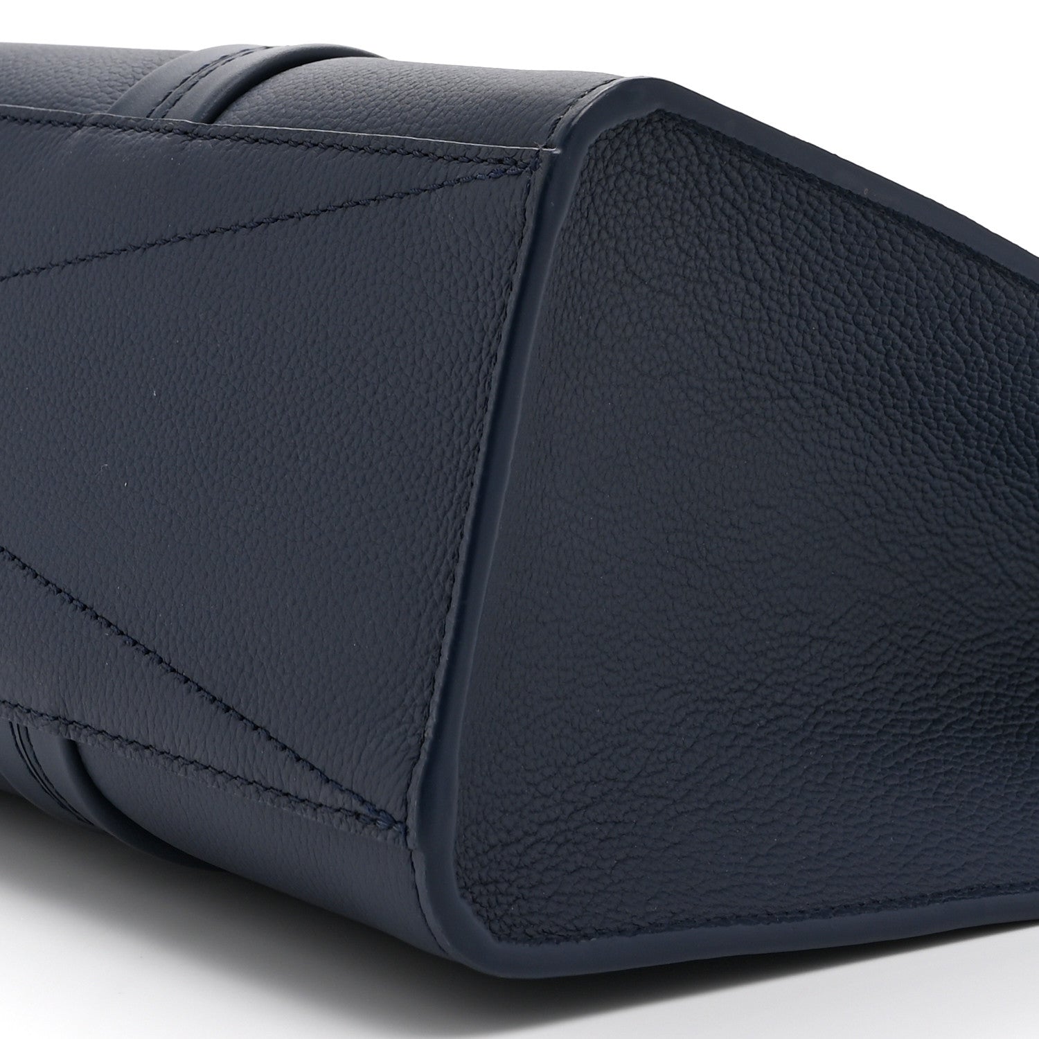 Grained Calfskin LV Aerogram Tote Navy
