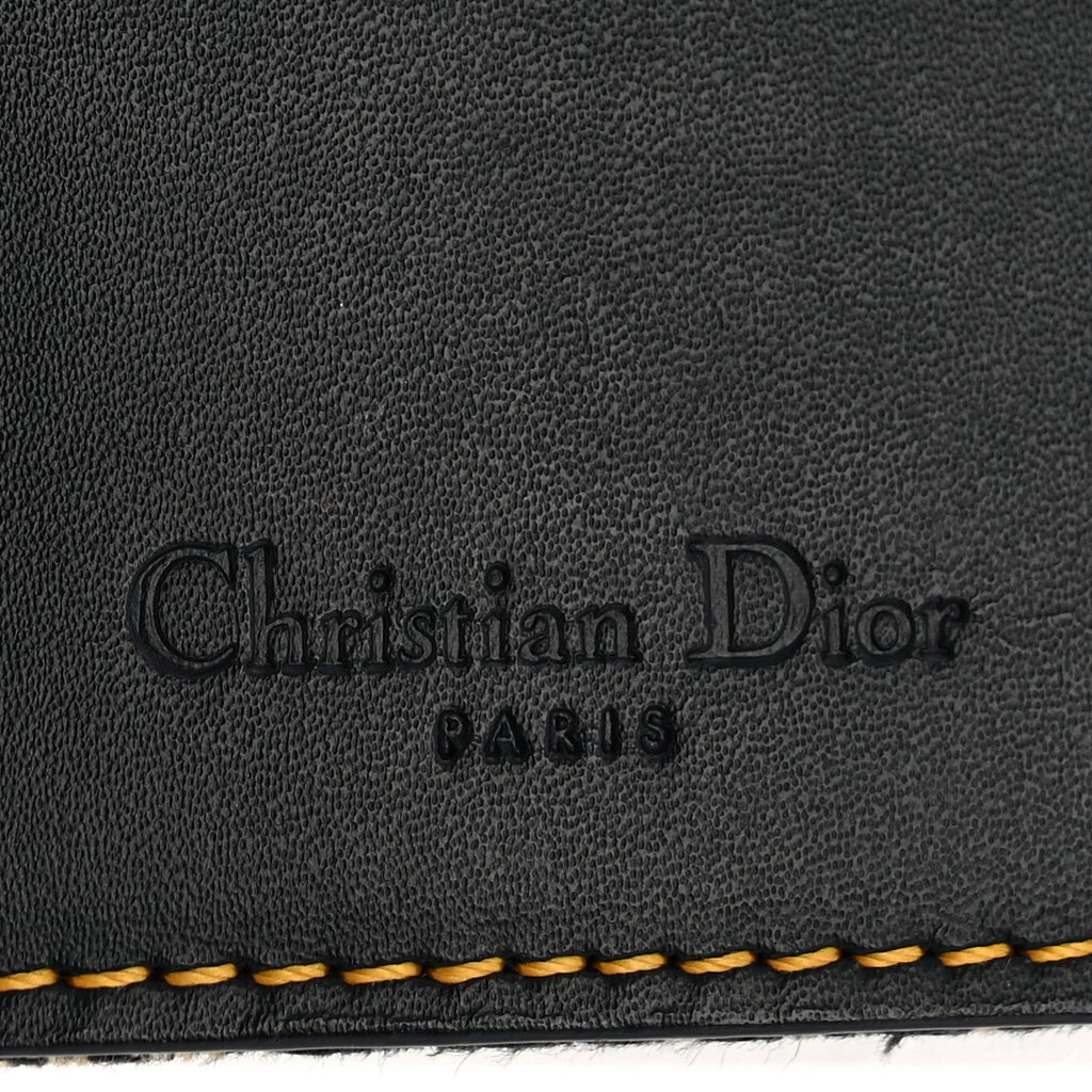 Monogram Saddle Wallet Navy