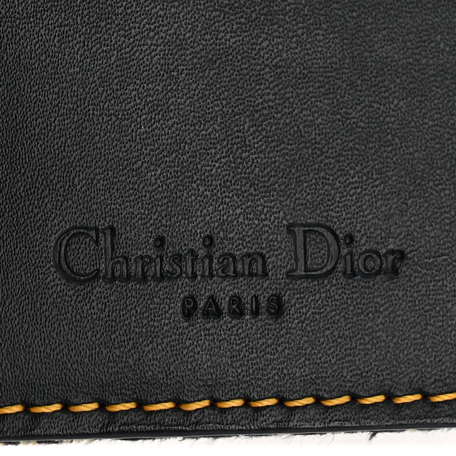 Monogram Saddle Wallet Navy