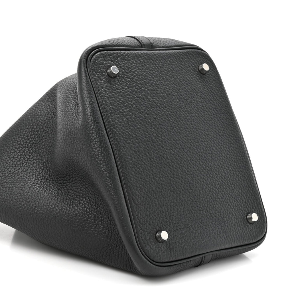 Taurillon Clemence Picotin Lock 22 MM Black