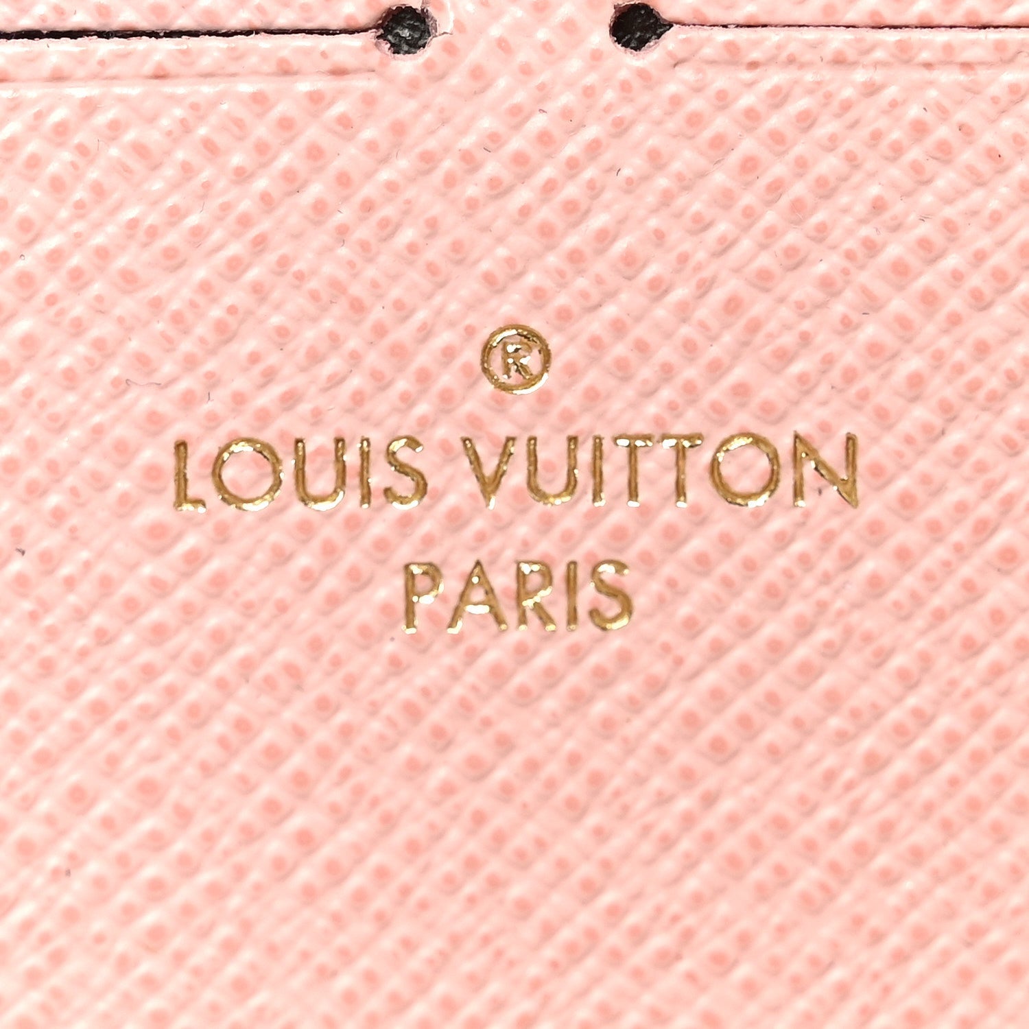 Damier Azur Clemence Wallet Rose Ballerine