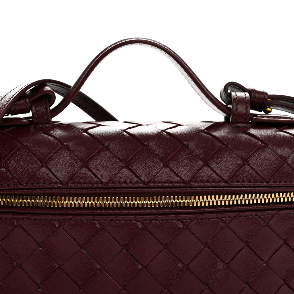 Nappa Intrecciato Bang Bang Vanity Case Barolo