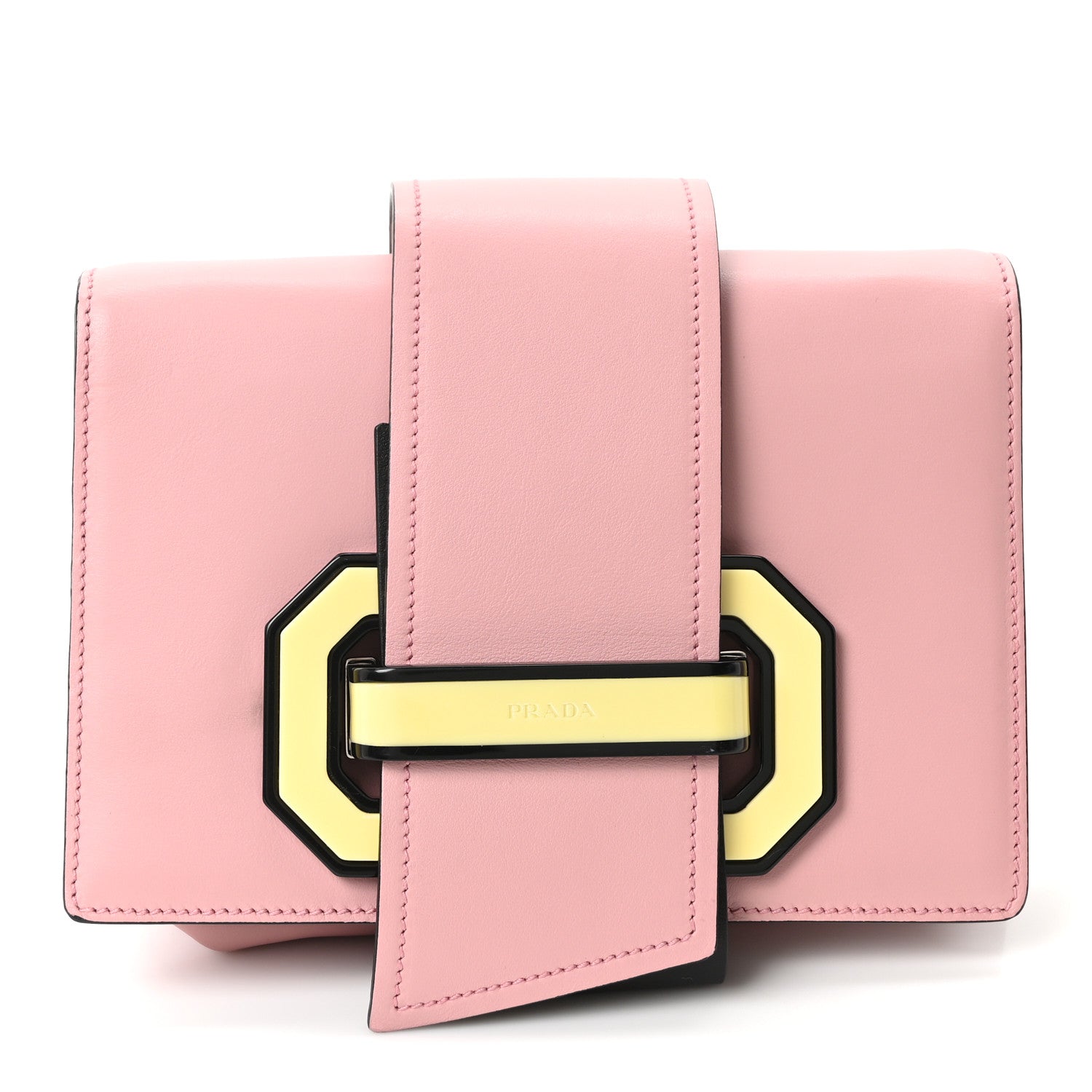 City Calf Plex Ribbon Bag Pesco Giallo