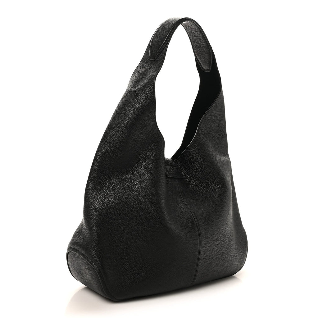 Calfskin Margot Hobo Black