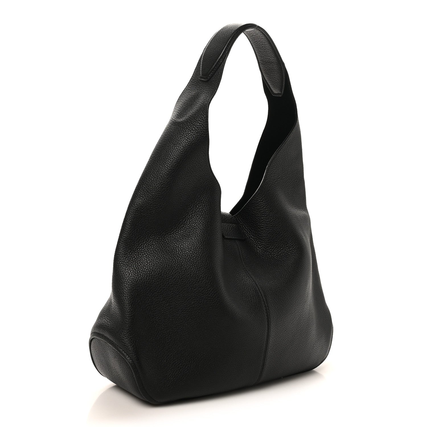 Calfskin Margot Hobo Black