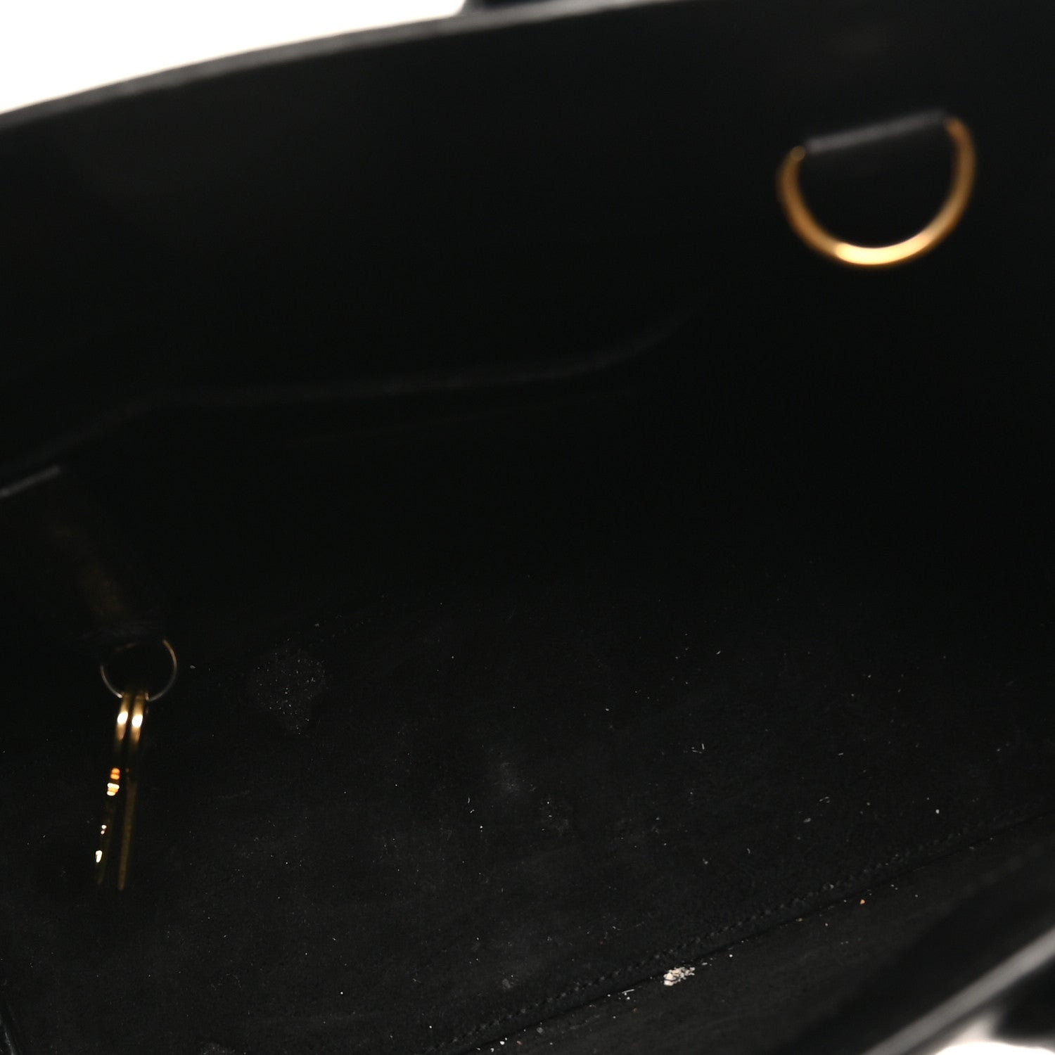 Calfskin Nano Sac De Jour Black