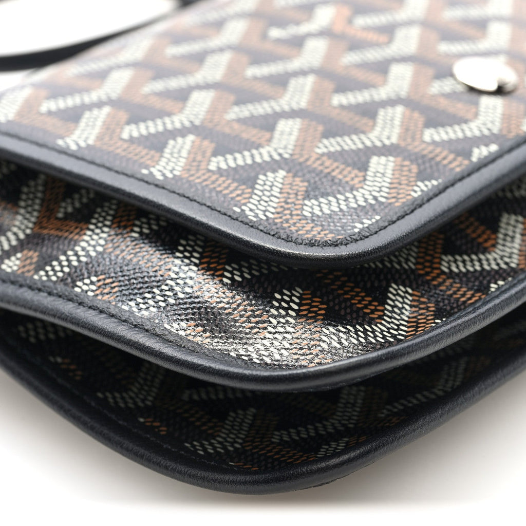 Goyardine Plumet Wallet Clutch Black
