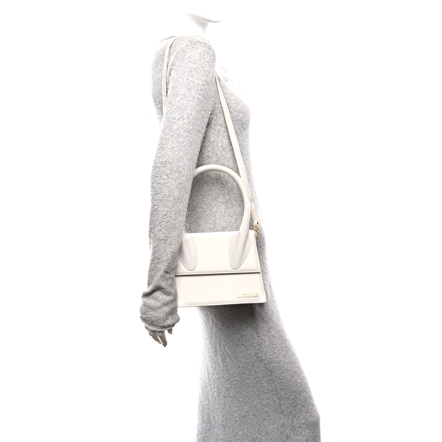 Smooth Calfskin Le Grand Chiquito White