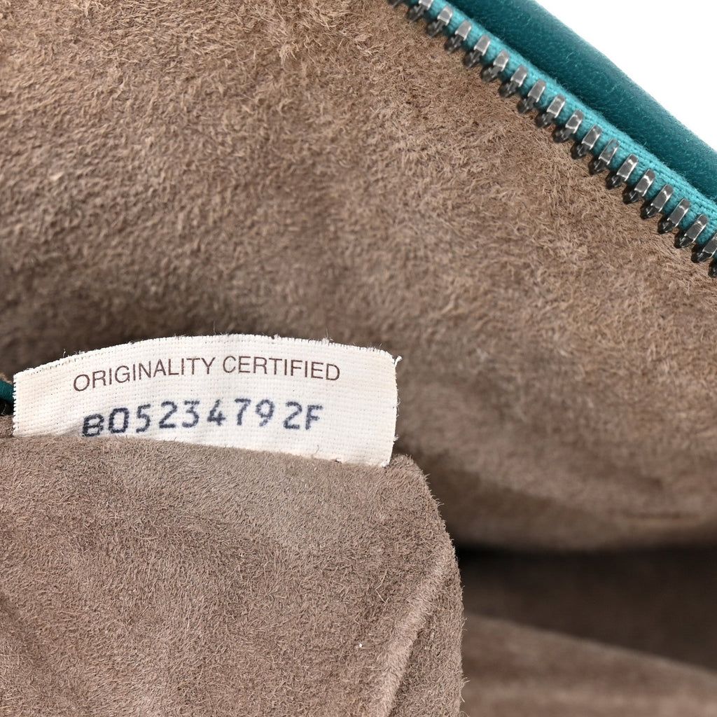 Nappa Intrecciato Nodini Crossbody Messenger Mallard