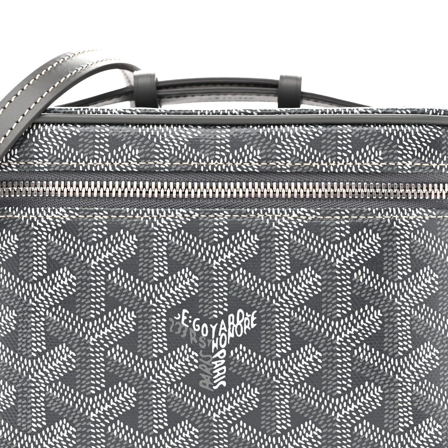 Goyardine Muse Mini Vanity Case Grey