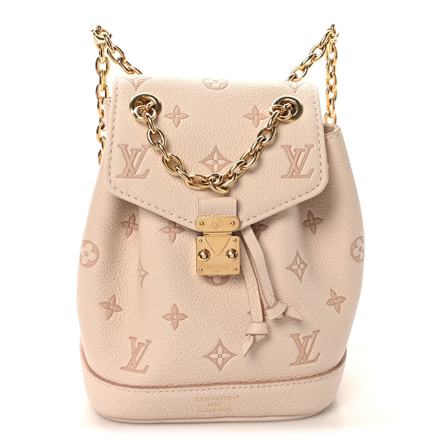 Empreinte Monogram Bicolor Nano Noe Backpack Eden