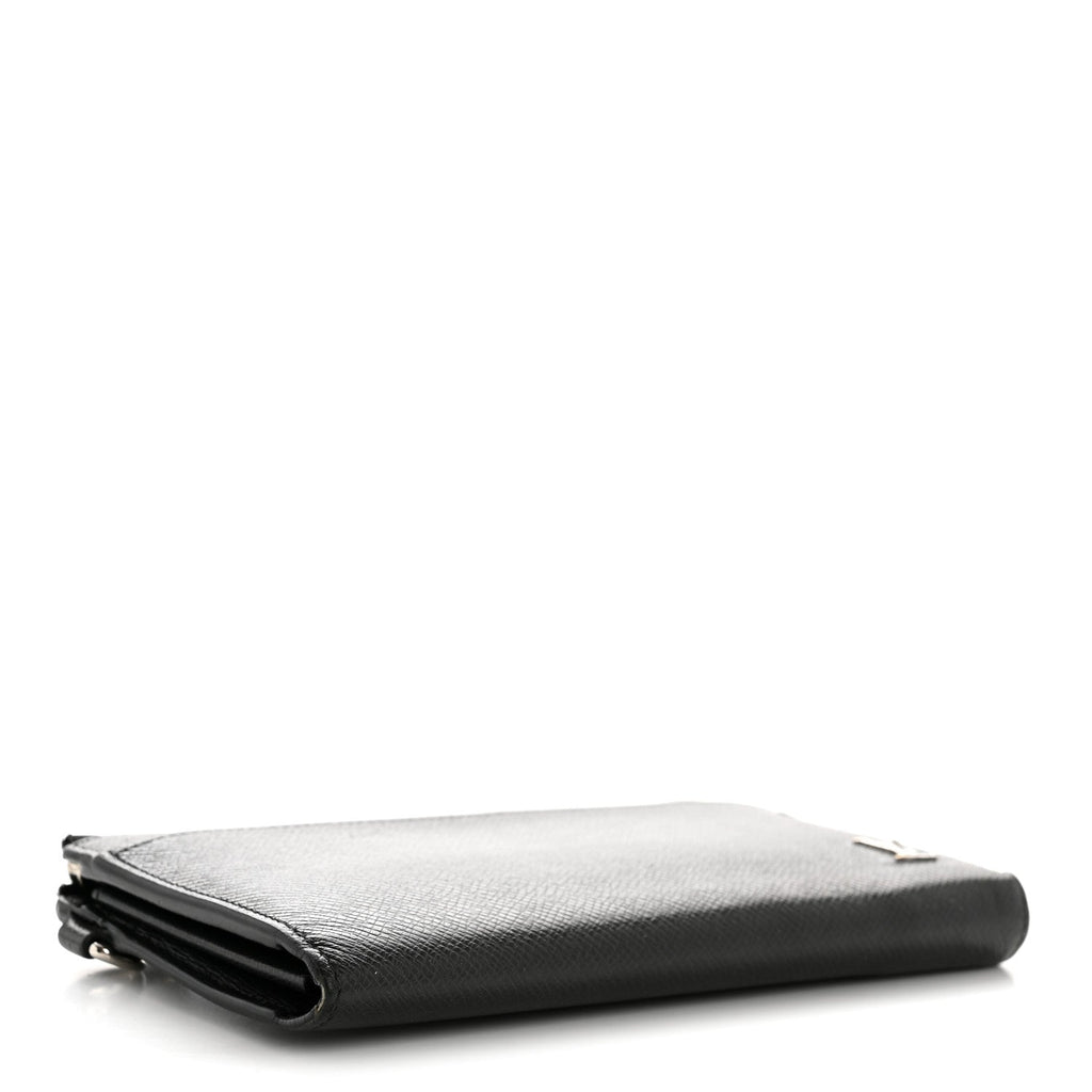 Taiga Dragonne Zippy Wallet Black