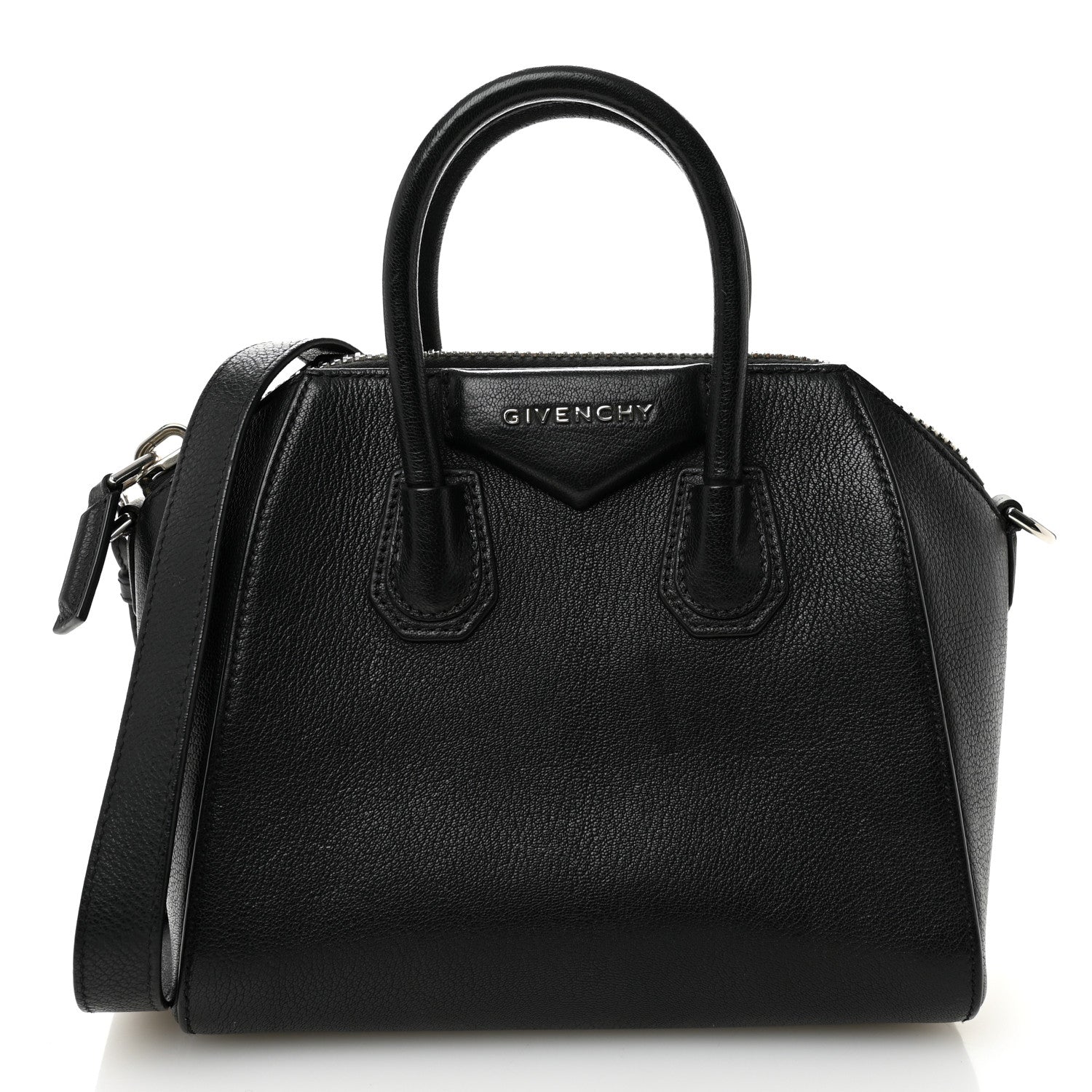 Sugar Goatskin Mini Antigona Black