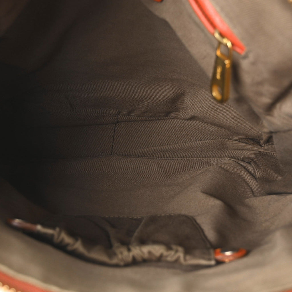 Calfskin Medium Marcie Satchel Red