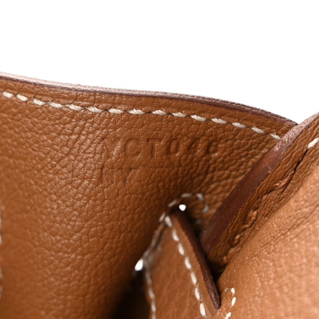 Togo Birkin 25 Gold