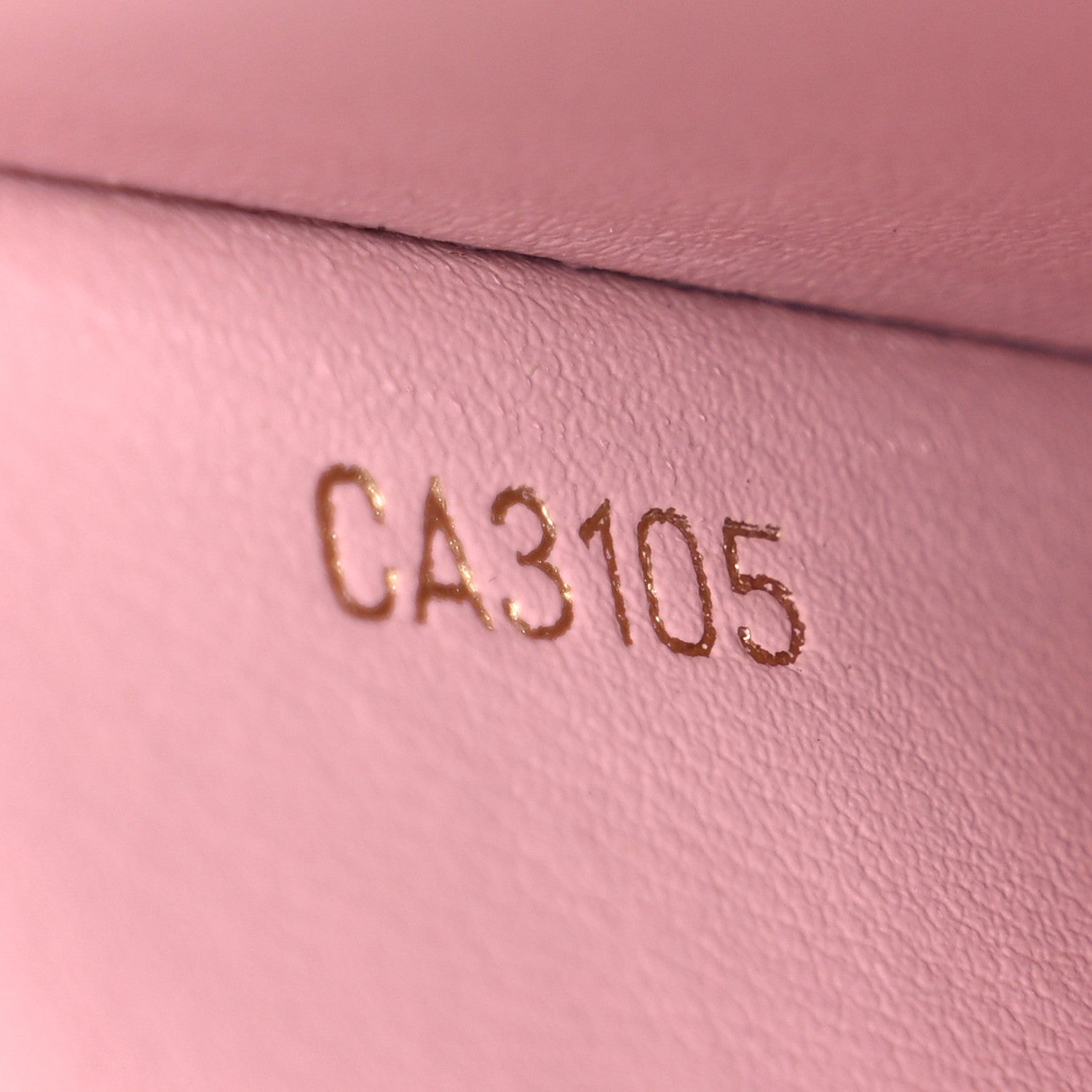 Damier Ebene Caissa  Holder Rose Ballerine