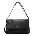 Grained Calfskin Low Key Messenger Black