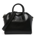 Shiny Lord Calfskin Mini Antigona Black