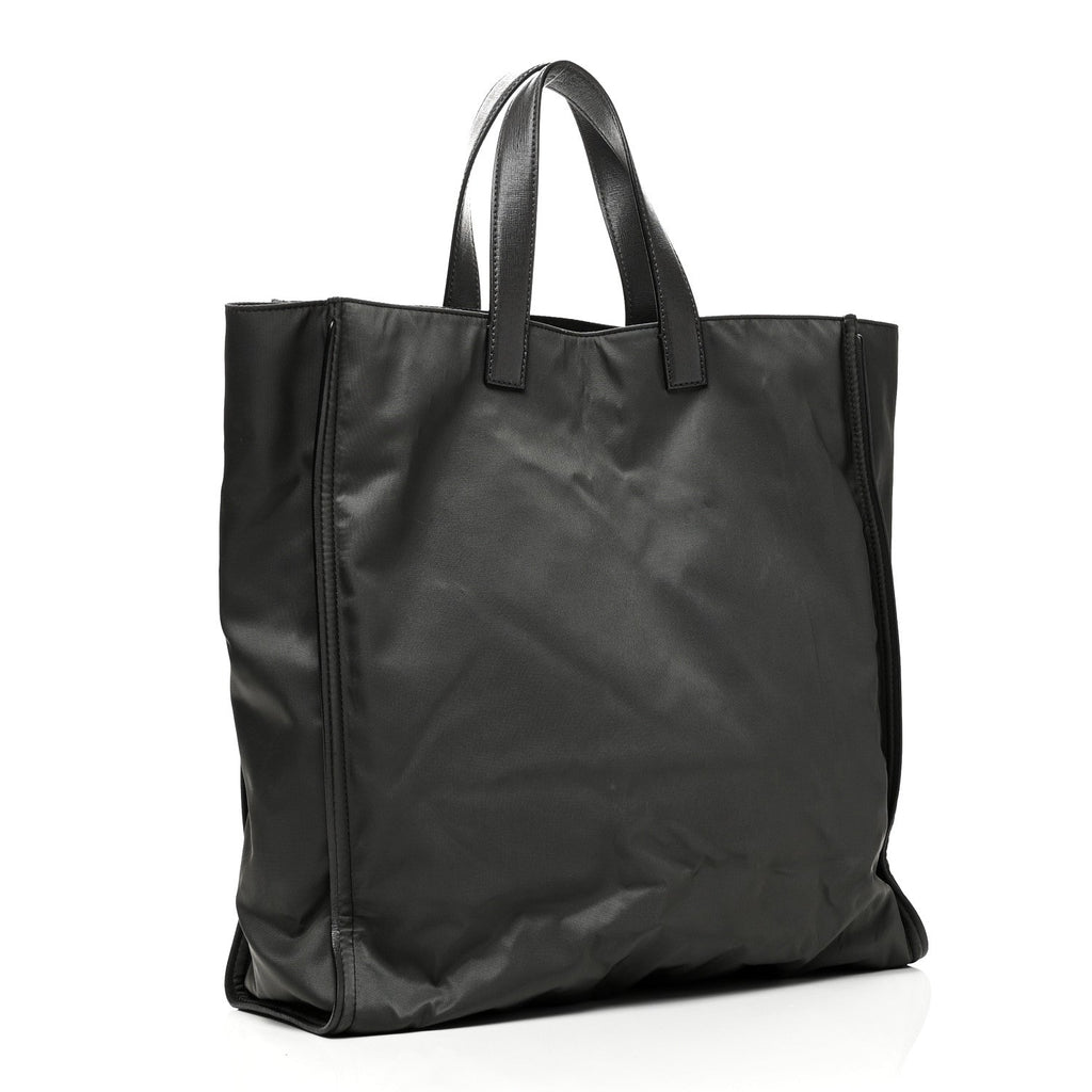 Nylon Vitello Elite Monster Eyes Tote Grey Multicolor