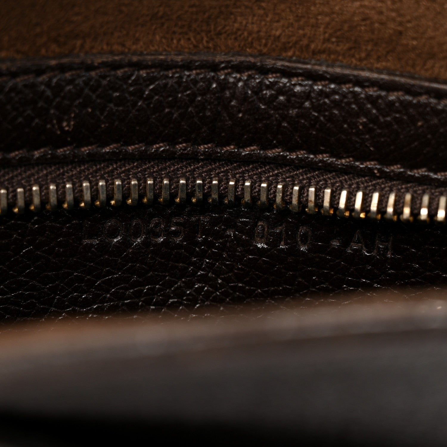 Grained Calfskin Medium Jennifer Crossbody Bag Brown