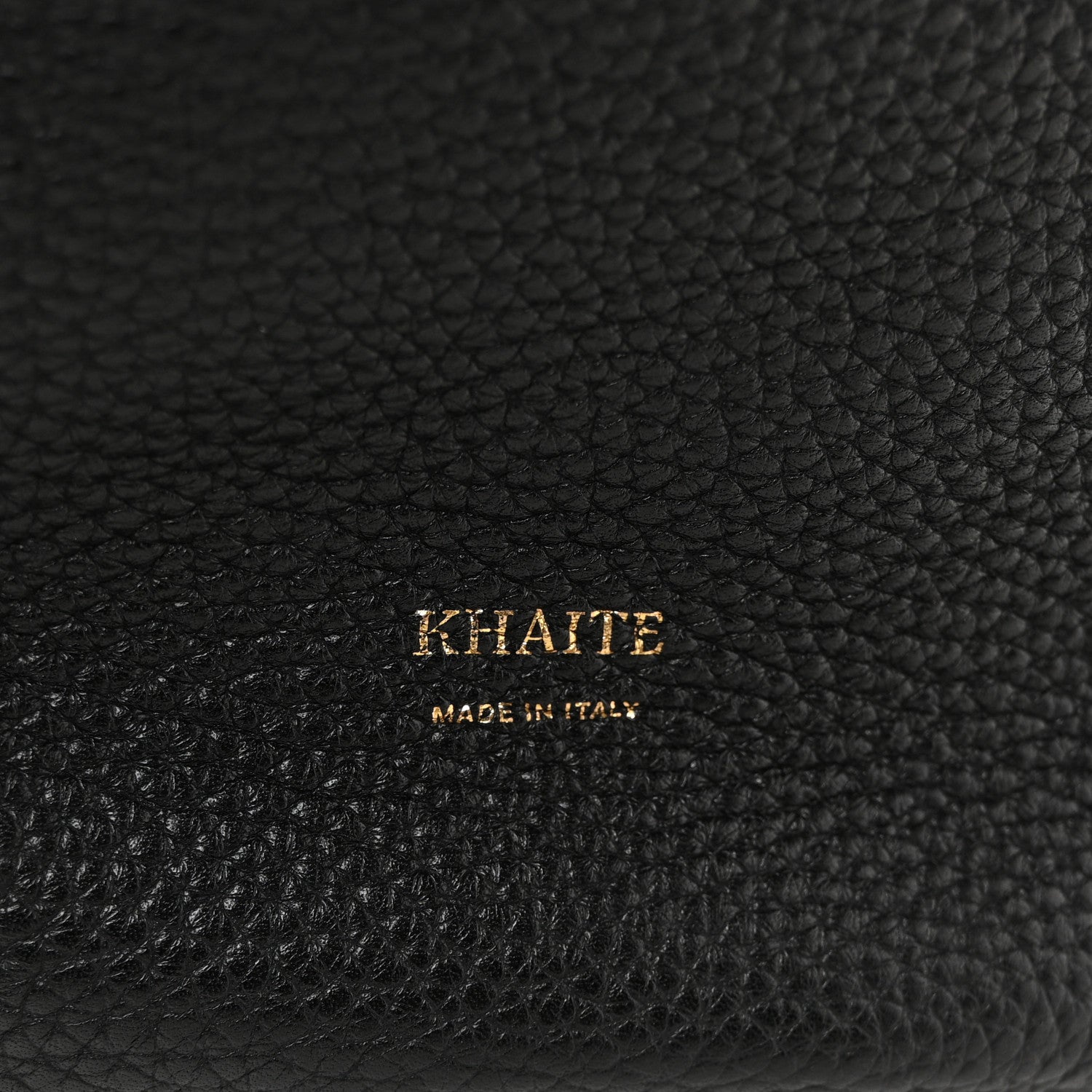 Pebbled Sport Calfskin Medium Lotus Tote Black