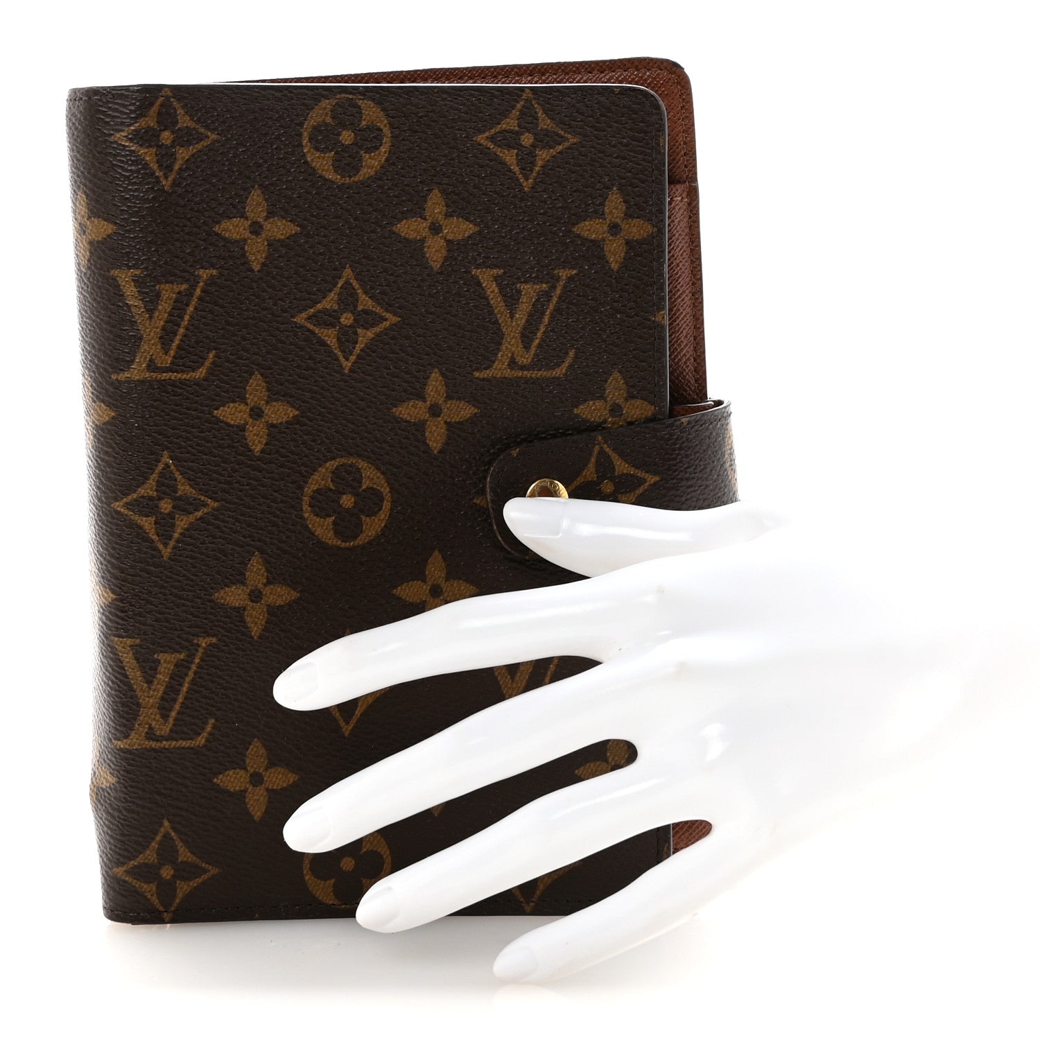 Monogram Medium Ring Agenda Cover