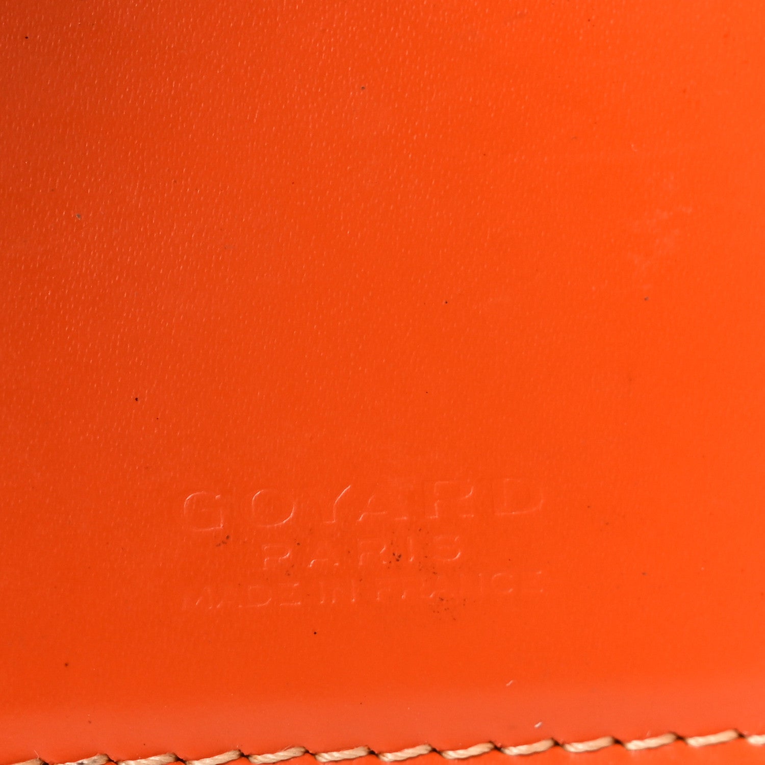 Goyardine Saint Pierre  Holder Orange