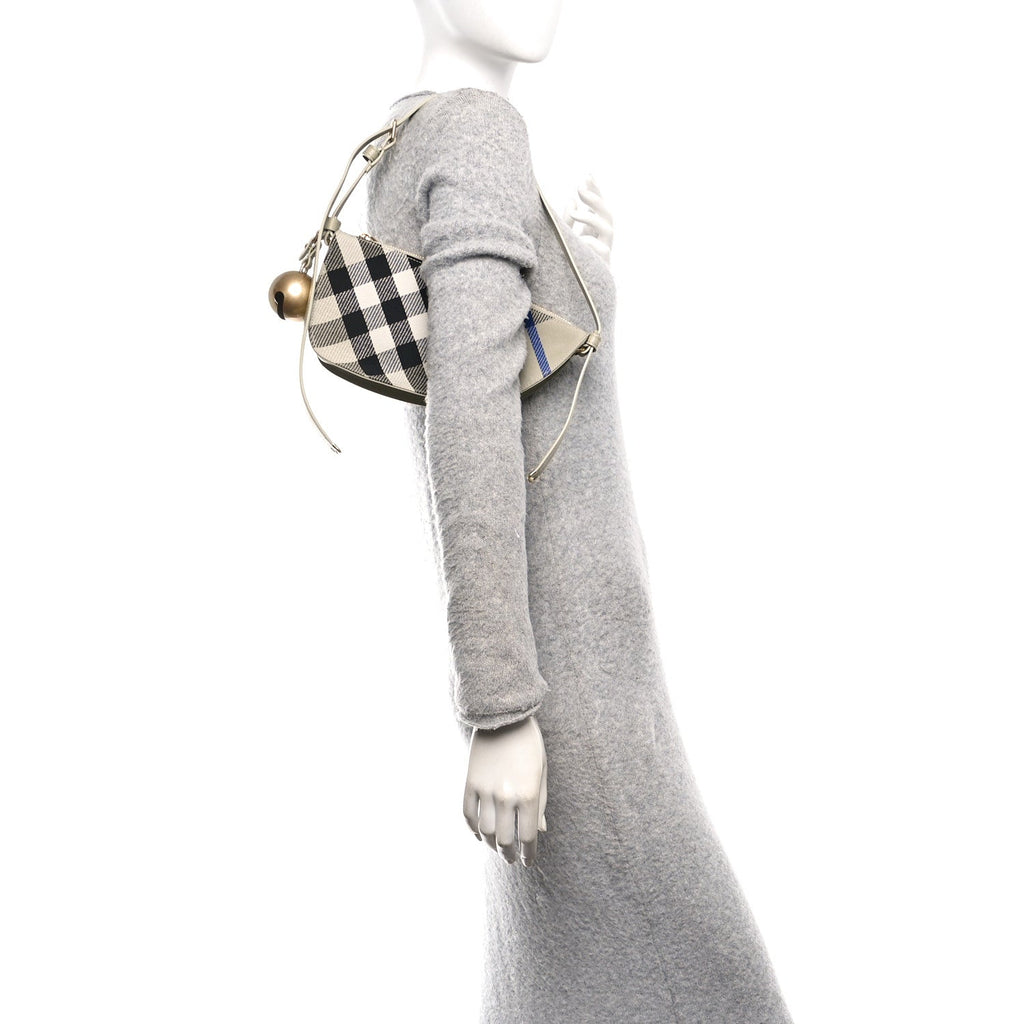 Jacquard Check Mini Shield Bag Lichen