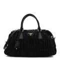 Tessuto Nylon Gaufre Tote Black