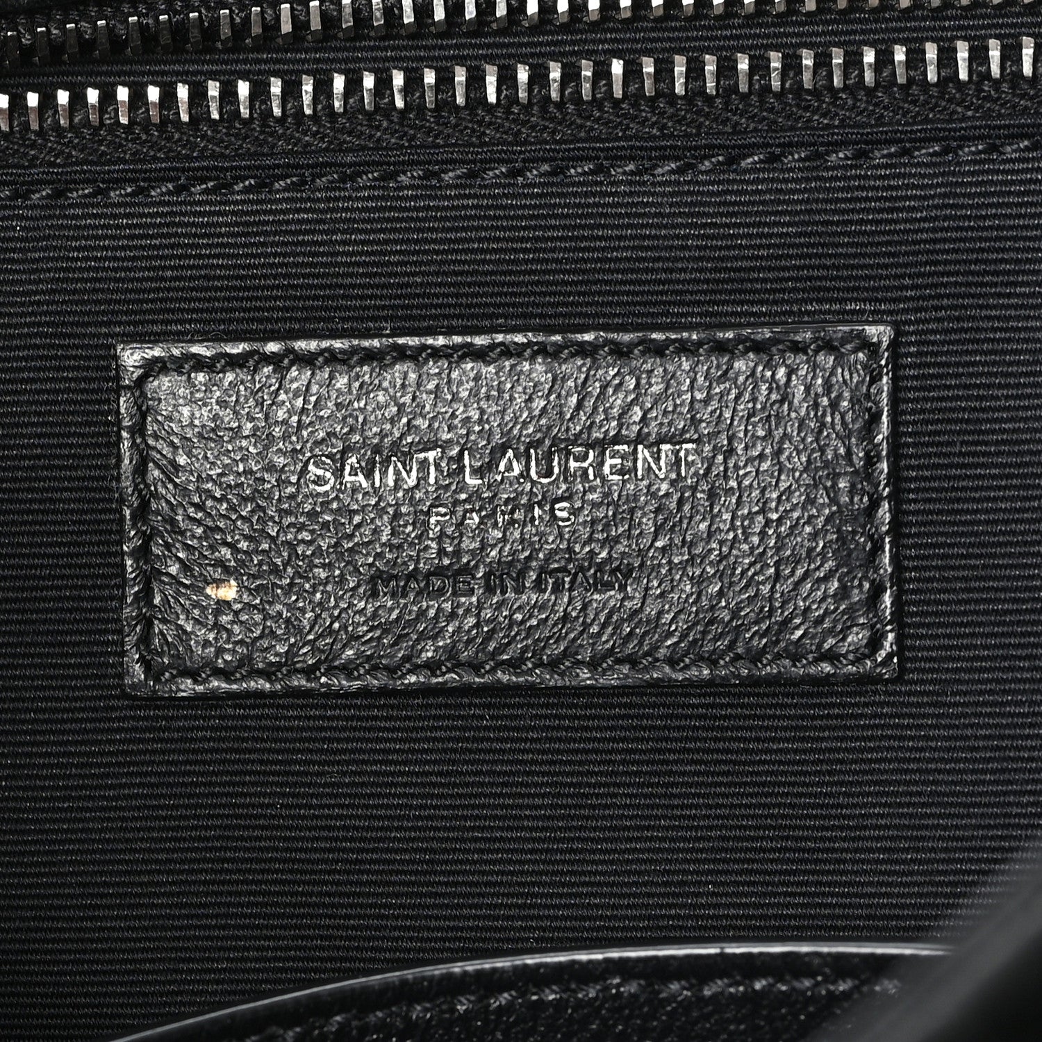 Grained Lambskin Monogram Large Niki Chain Satchel Black