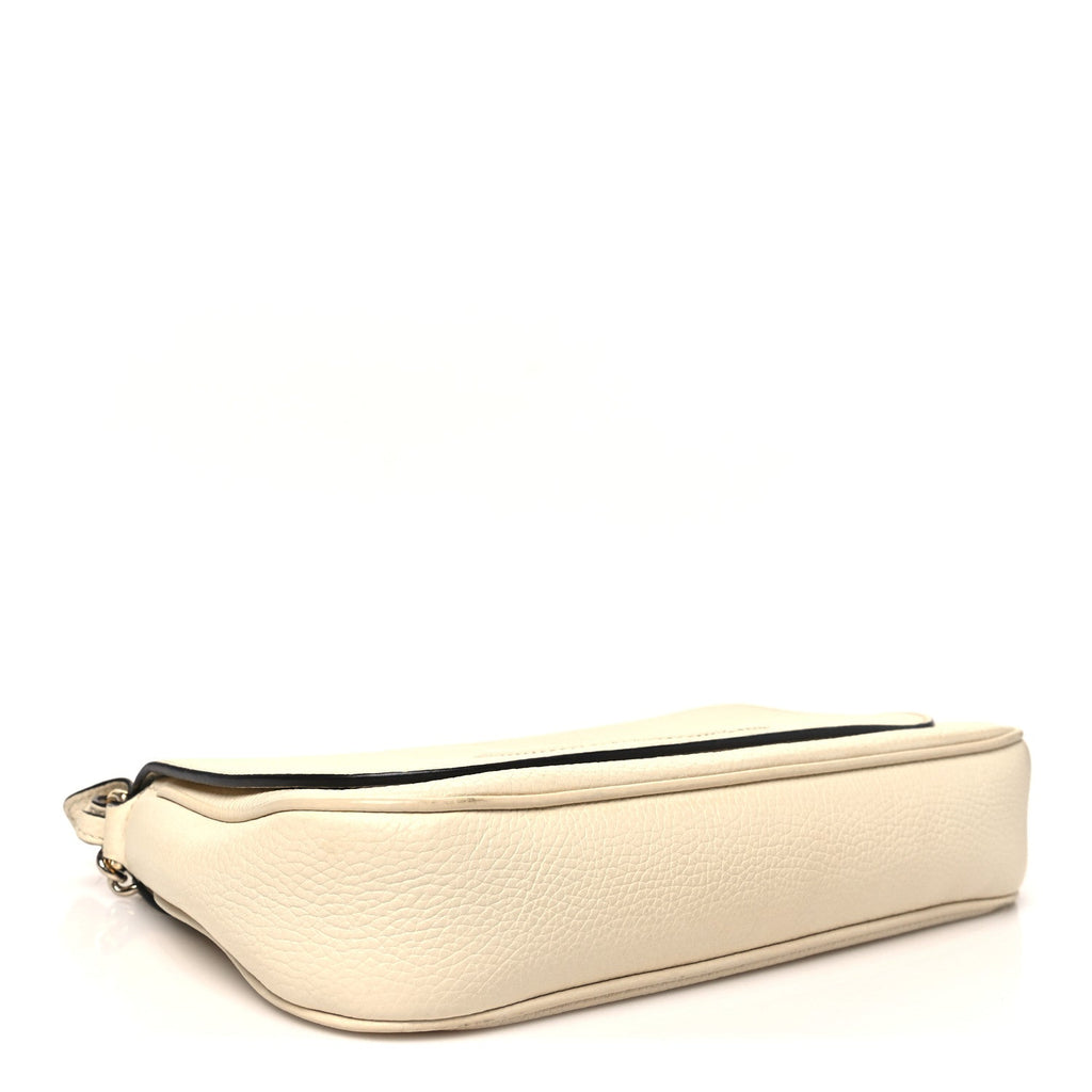Cellarius Calfskin Medium Soho Flap Crossbody Ivoire