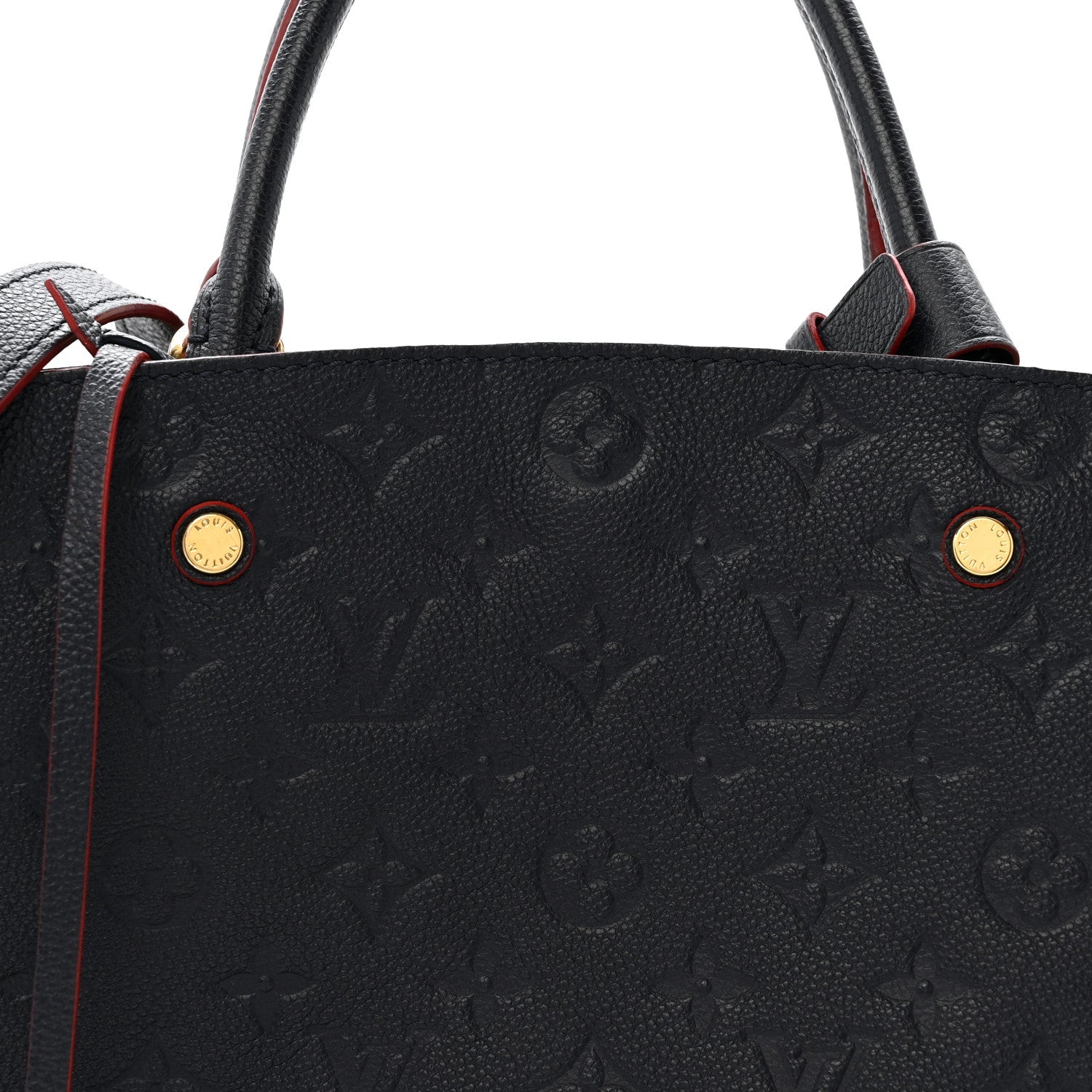 Empreinte Montaigne MM Marine Rouge