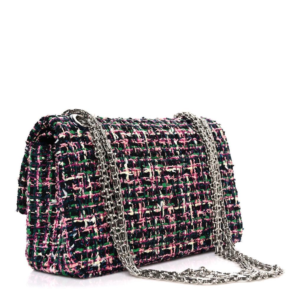 Tweed Resin 2.55 Reissue 225 Flap Pink