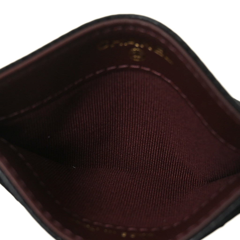 Caviar Quilted  Holder Black