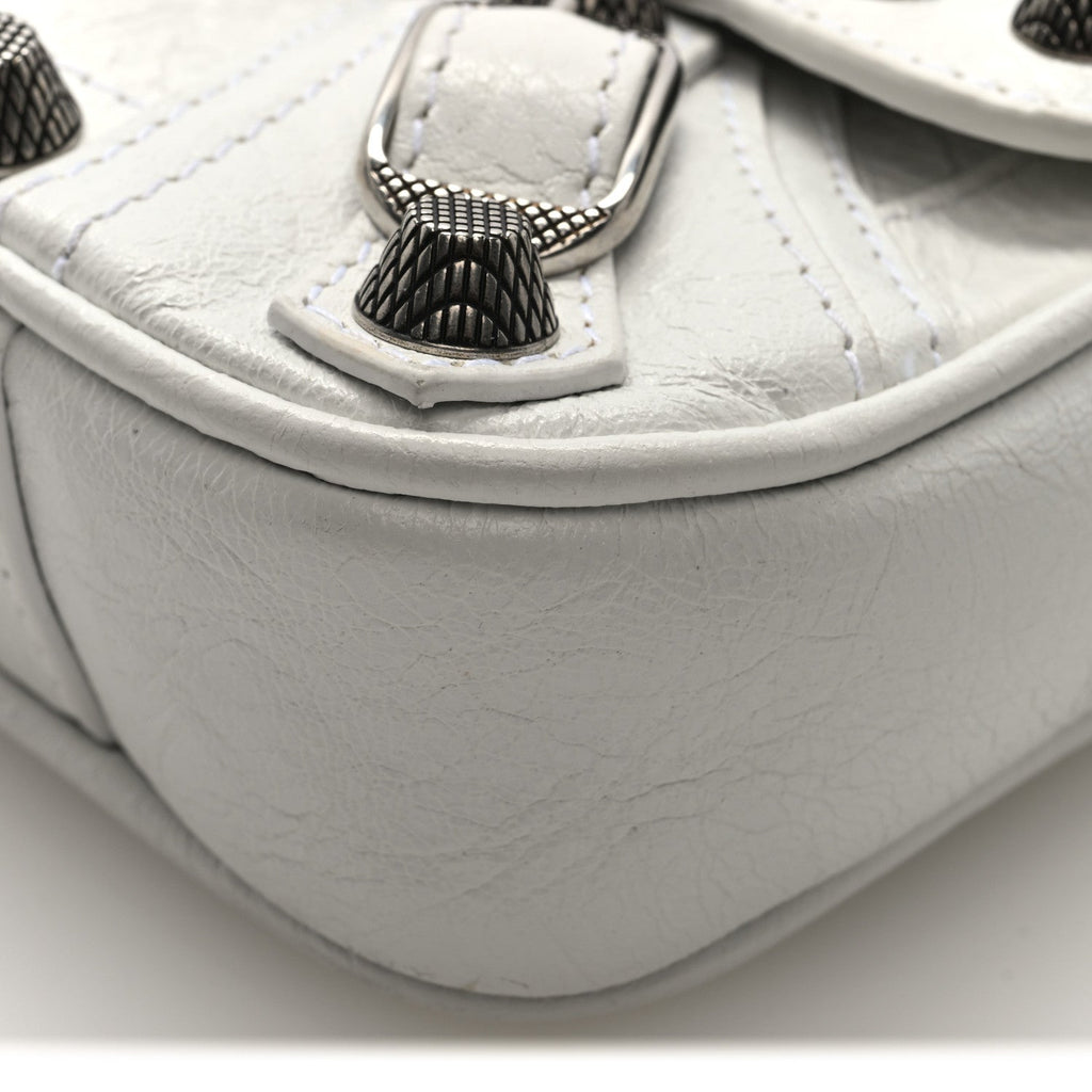 Agneau Arena Le Cagole Sling Bag XS Optic White