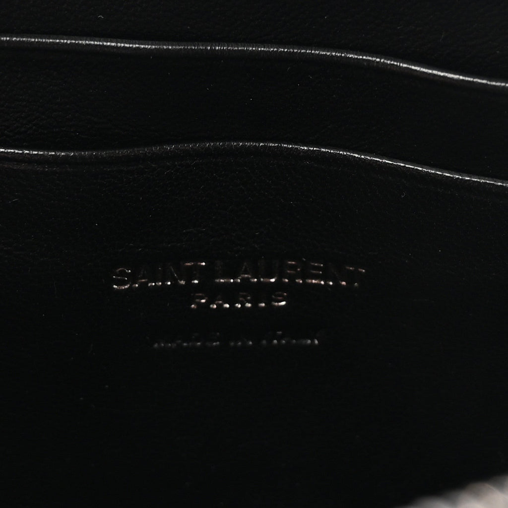 Grain De Poudre Matelasse Monochrome Monogram Mini Lou Camera Bag Black