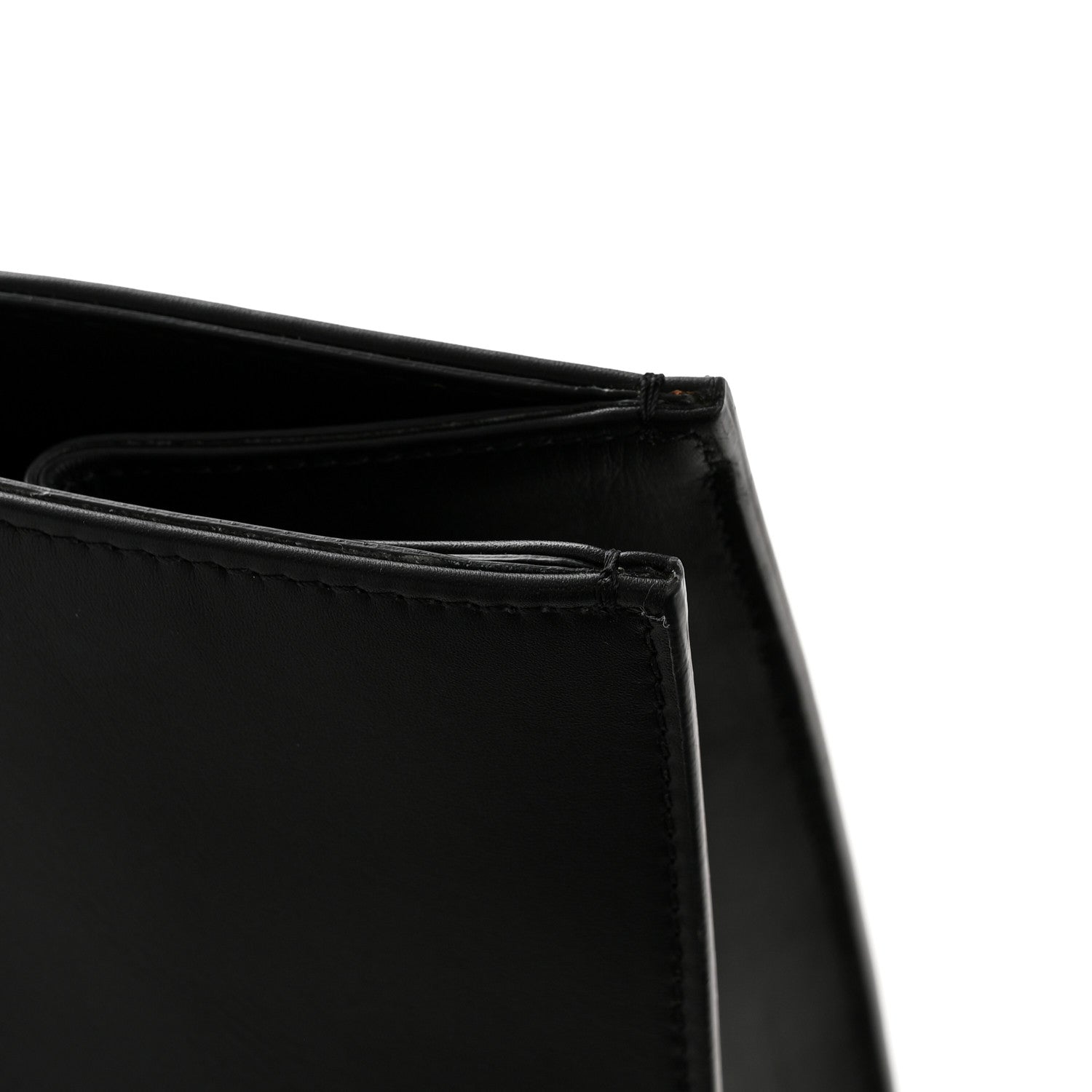 Calfskin Large Woody Tote Black