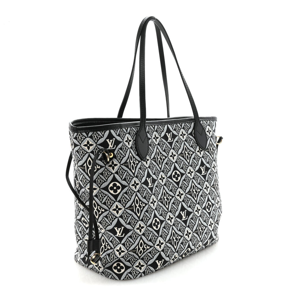 Jacquard Since 1854 Neverfull MM Grey