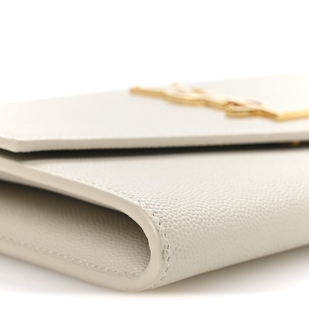 Grain De Poudre Monogram Uptown Chain Wallet Crema Soft