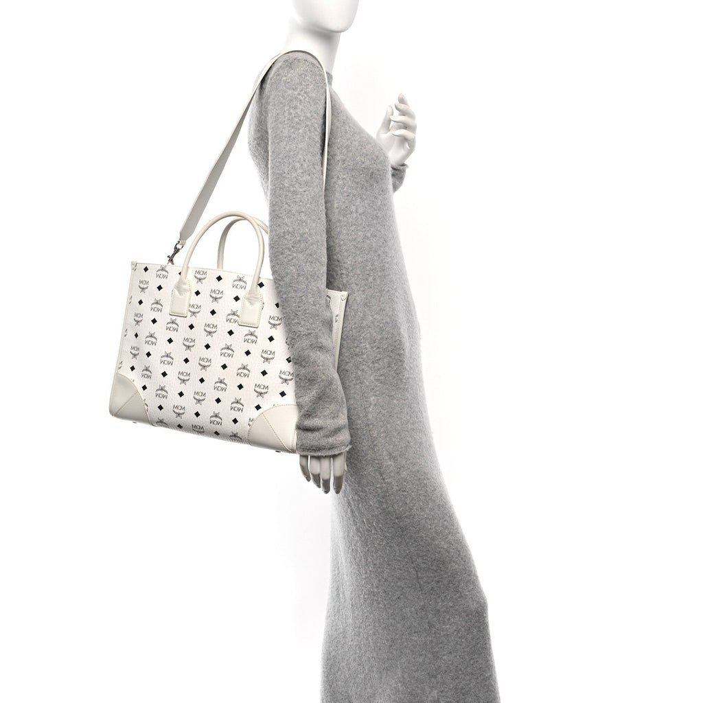 Visetos Large Munchen Tote White