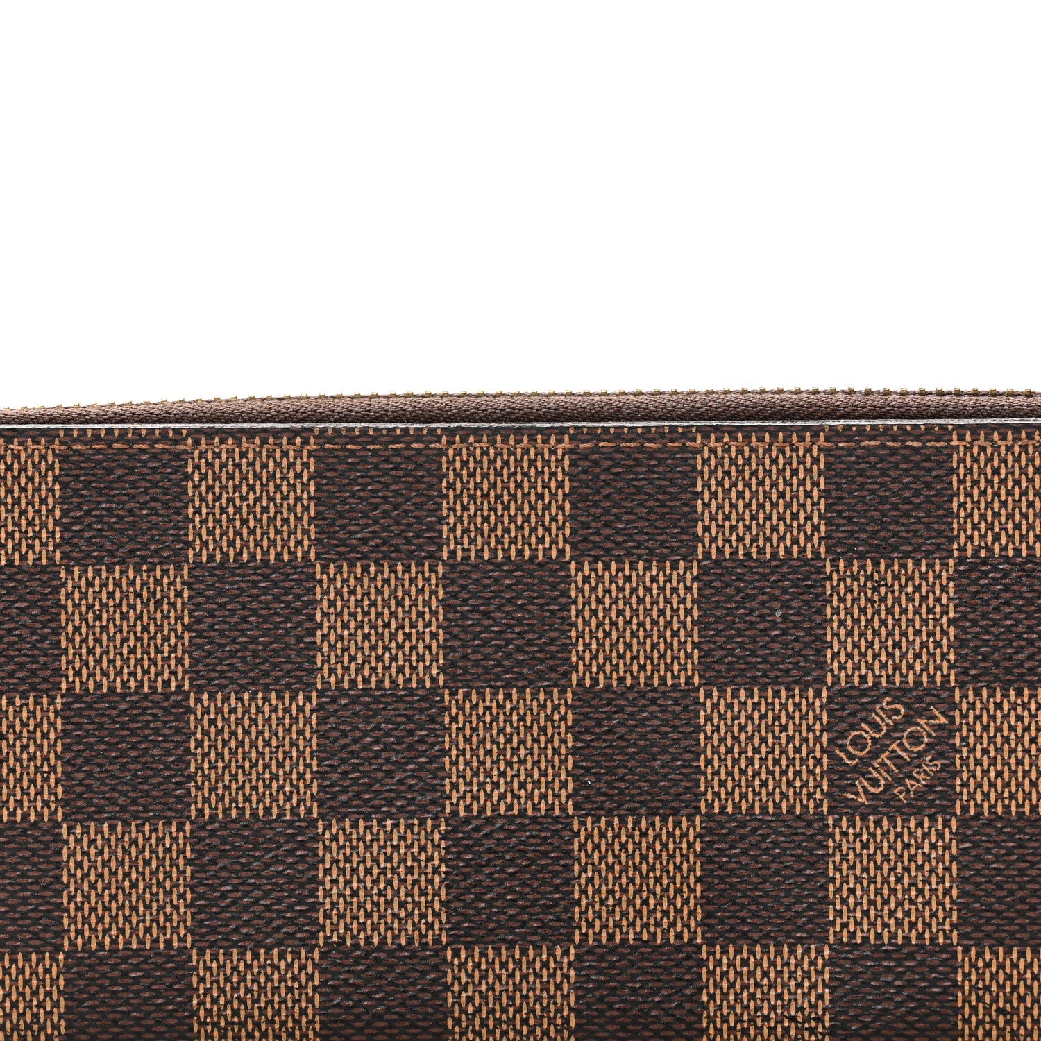 Damier Ebene Clemence Wallet Rose Ballerine