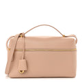 Smooth Calfskin Extra Bag L27 Feather Pink