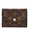 Monogram Rosalie Coin Purse Rose Ballerine
