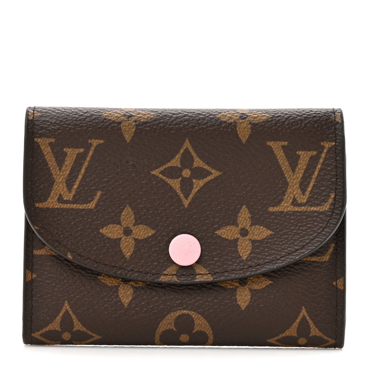 Monogram Rosalie Coin Purse Rose Ballerine