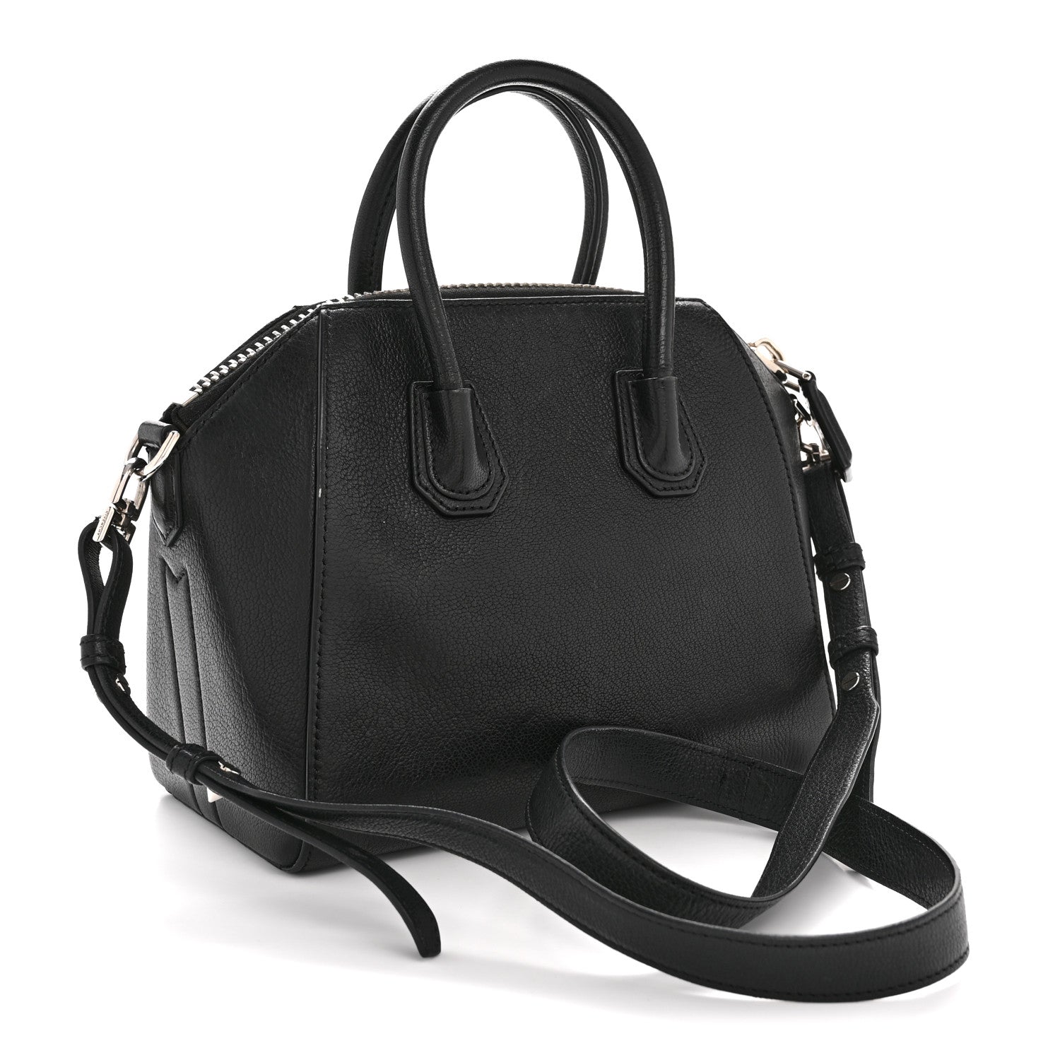 Sugar Goatskin Mini Antigona Black