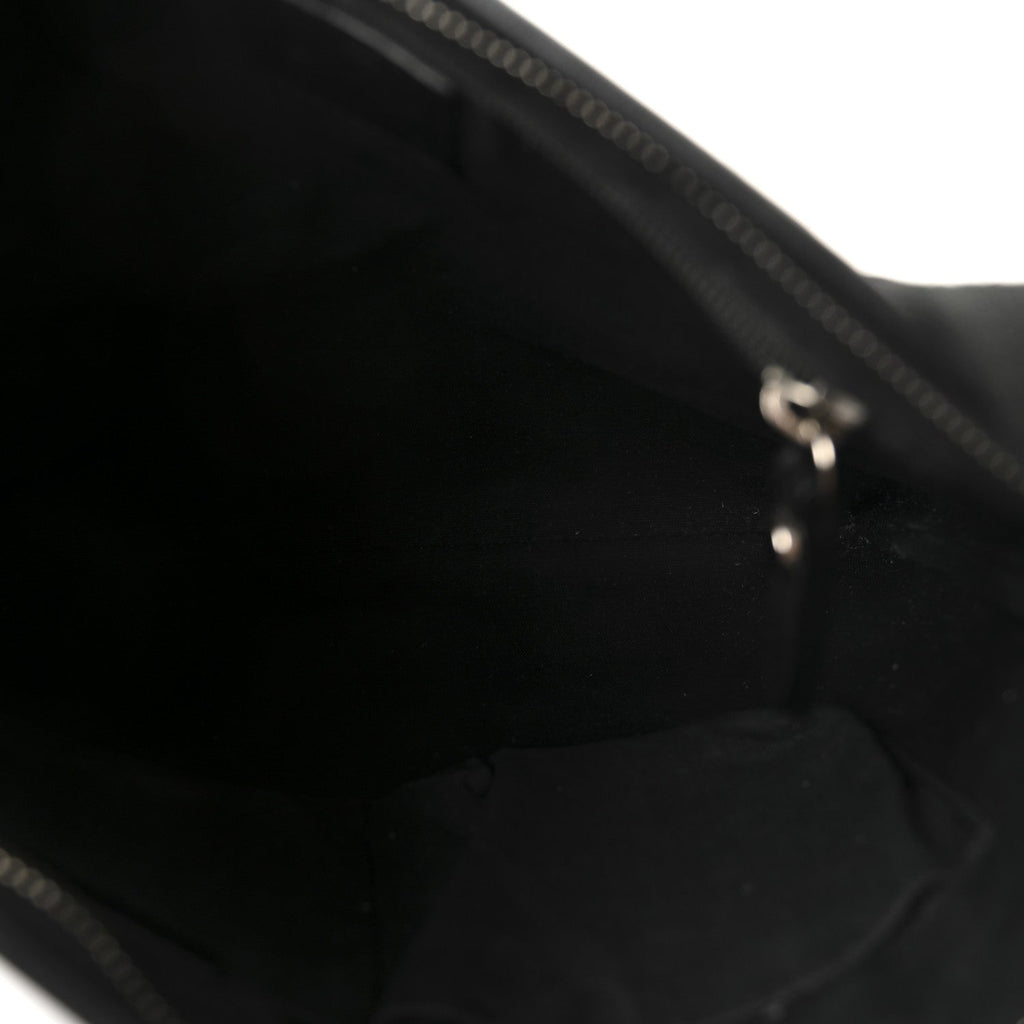 Haymarket Check Crossbody Messenger Bag Black