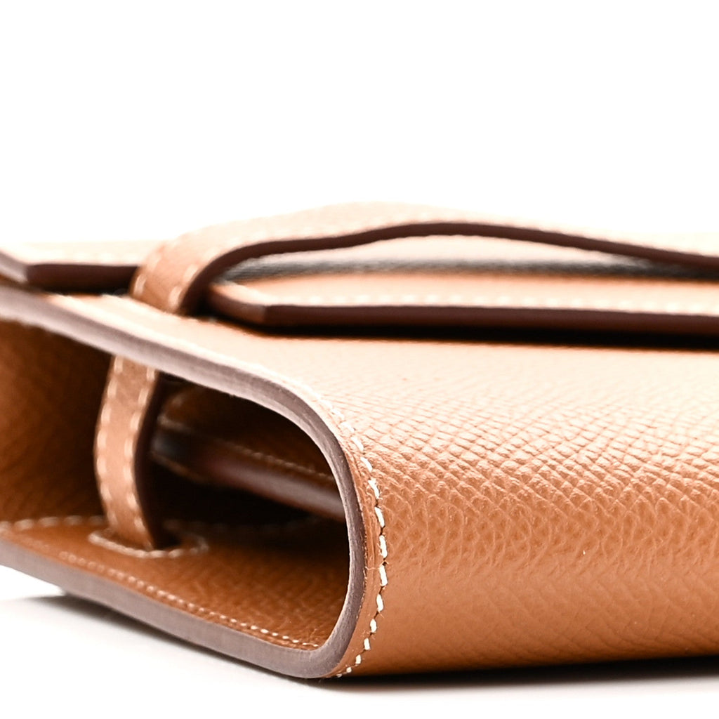 Epsom Kelly Wallet To Go Gold