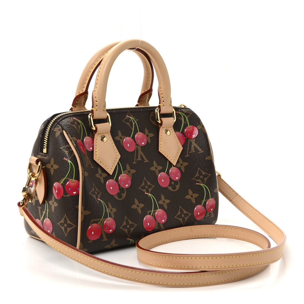 LV X TM Monogram Cerises Speedy Bandouliere 20