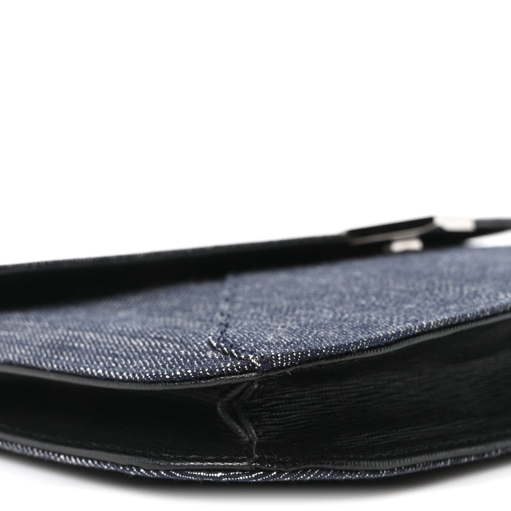 Denim 2Jours Clutch Blue Black