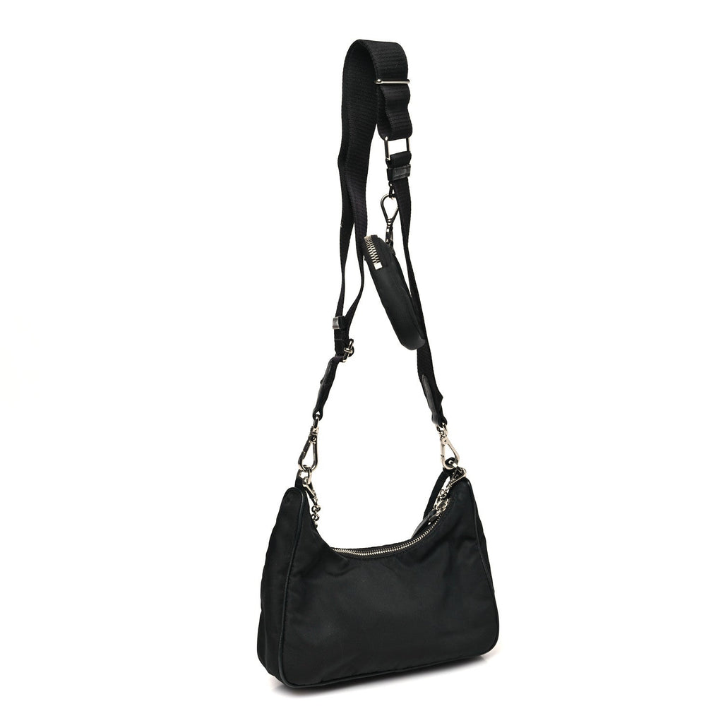Nylon Re-Edition 2005 Shoulder Bag Black